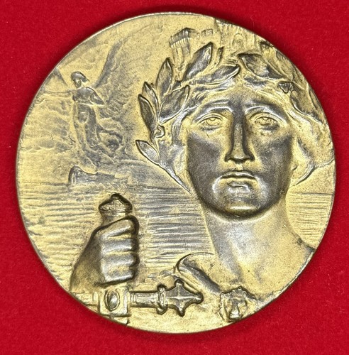 Medaglione in bronzo - medaglione,