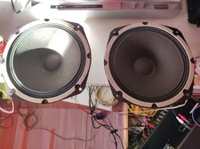 Altoparlanti  Vintage IREL , 2 Woofer, 2 Midrange, 2 Crossover, Cavi