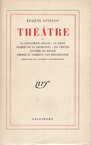 Eugène ionesco theatre - eugène,