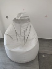 Avalon Pouf Poltrona Sacco Pera in Finta pelle Jazz di Dim. 70x130cm Made in Ita