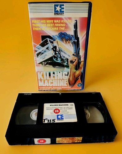 Killing machine vhs pre - killing, cert