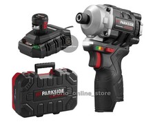 Avvitatore impulsi impatto 170Nm PARKSIDE PERFORMANCE PDSSAP 12 + BATTERIA 2,5Ah