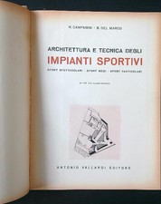 ARCHITETTURA E TECNICA DEGLI IMPIANTI SPORTIVI CAMPANINI - DEL MARCO VALLARDI
