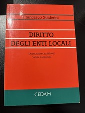 Diritto degli enti locali 12 EDIZIONE Cedam
