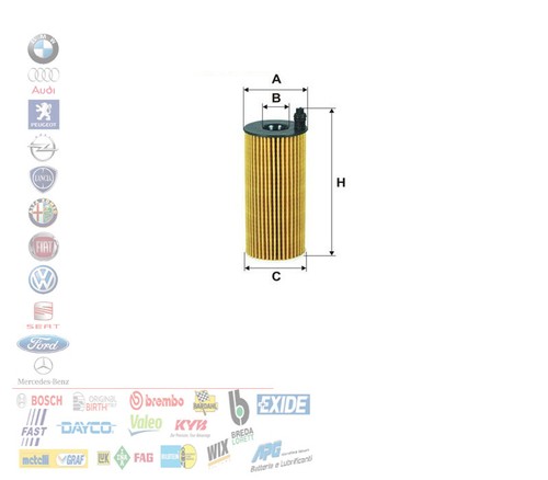 Filtro olio bmw - olio, 7