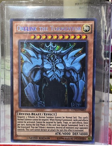 Carte yugioh 2016 obelisco - carte,