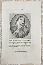 MADONNA Addolorata santino