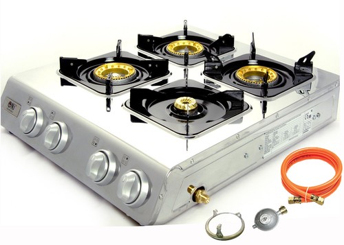 Fornello gas ngb 400 - a, acciaio
