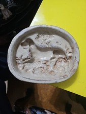 Ceramica Antica 1 FORMINA FORMELLA CALTAGIRONE PASTA BIANCA SICILIA Maiolica 700