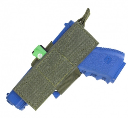 Fondina per pistola verde - fondina,