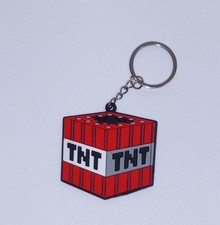 Minecraft TNT Portachiavi PVC