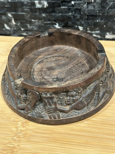 Posacenere vintage legno