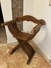 Sedia Savonarola Vintage