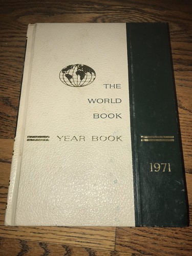 1971 year book world - book,
