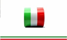 Adesivi striscia TRICOLORE Fascia bandiera Italiana 2,5cm x i metri che volete