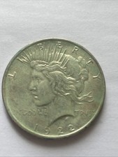 1922 USA PEACE SILVER DOLLAR