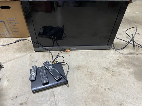 Sony bravia black - tv, with