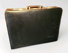 Valigetta portacoltelli Breitenbach in pelle Solingen con serratura a combinazione tedesca ottime condizioni