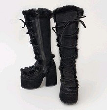 STIVALI GOTICI DEMONIA CAMEL