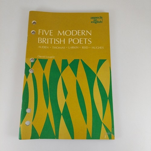 Five modern british poets - british,