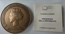 Medaglia bronzo Presidente della Repubblica Mattarella Varie Annate