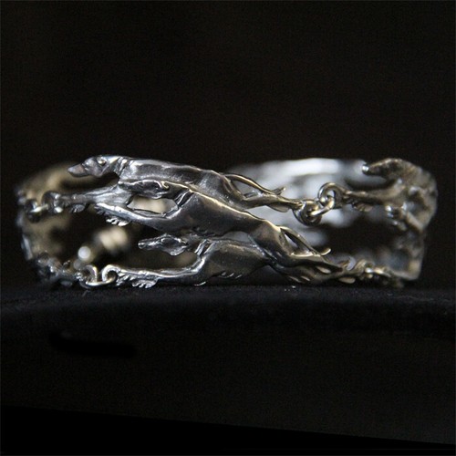Bracciale greyhound running - greyhound,