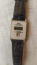Orologio Commodoor Roma scudetto campione Italia 82 83 Vintage Retro da testare