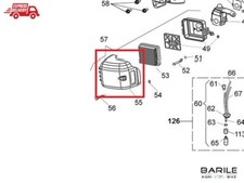 Coperchio filtro aria - coperchio,