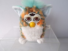 Furby Baby Tiger Modello Numero 70-940 Funzionante Originale Furby 1999 Stampa Leopardata