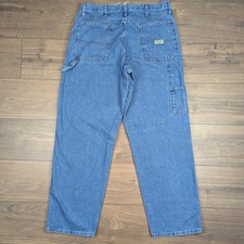 Jeans da falegname blu vintage