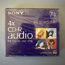 Confezione 4x SONY CD-R Audio