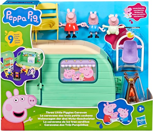 Peppa pig camper dei - peppa, tre