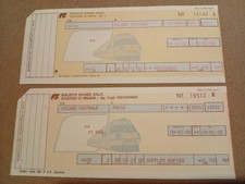 Biglietti Ferrovie dello Stato