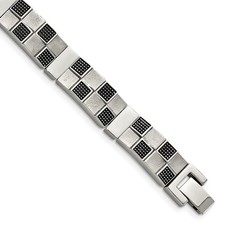 Bracciale acciaio inox - in,