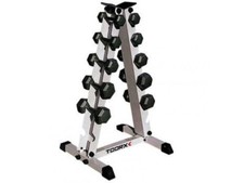 Toorx Rastrelliera porta manubri esagonali verticale, palestra,sala pesi RPM-6