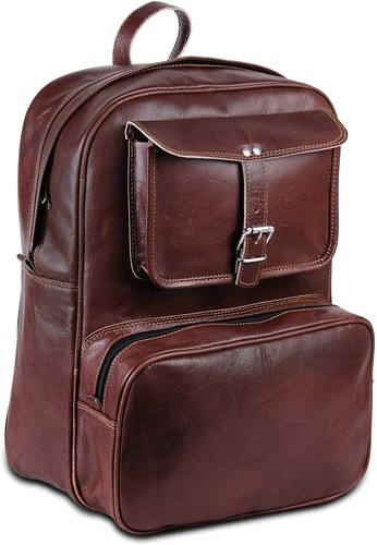 Zaino laptop vera pelle - vera,