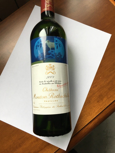 Mouton rothschild bottiglia - 20,