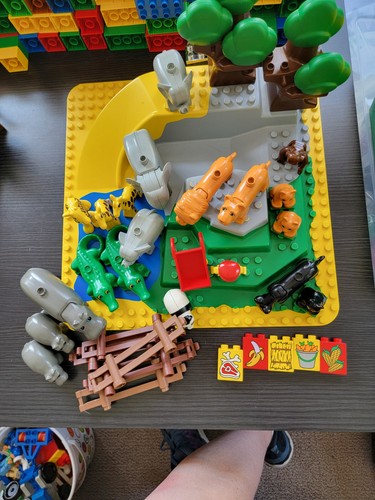 Lego duplo zoo animali base - duplo,