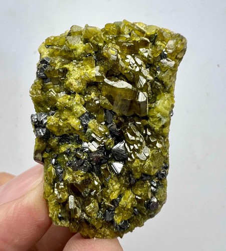 Vesuvianite 180 magnetite - vesuvianite, ct