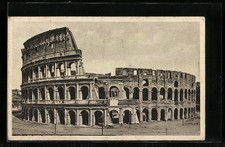 Roma, il colosseo, cartolina