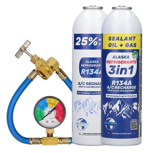 Kit combinato 3in1 r134a con - kit,
