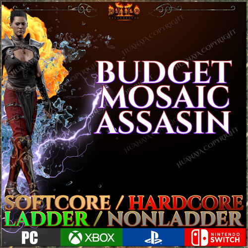 D2r mosaic assasin set - mosaic,