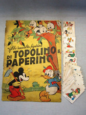 TOPOLINO E PAPERINO-LAMPO 1952-FIGURINA a scelta-STICKER at choice-Recuperata