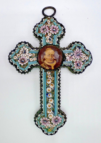 Antico ciondolo croce micro
