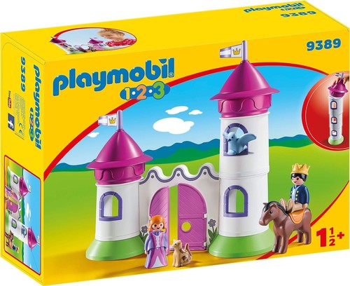 Playmobil 9389 castello - 1-2-3, #9389