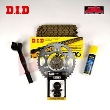 DID JT X-Ring Gold Chain and Sprocket Kit for Cagiva 125 Raptor 2004-2009