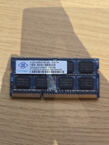 Ram sodimm 2gb ddr3 1333mhz