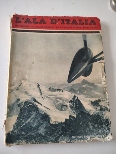1933 rara rivista - rivista, l'ala