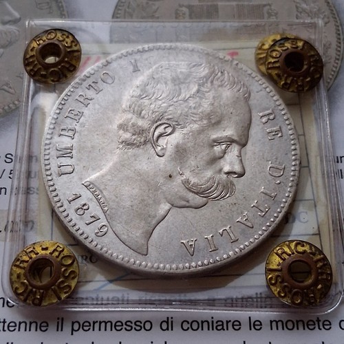 Regno umberto lire 1879 - regno,