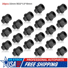 20 Pack 33mm M22x1.5 x 19mm